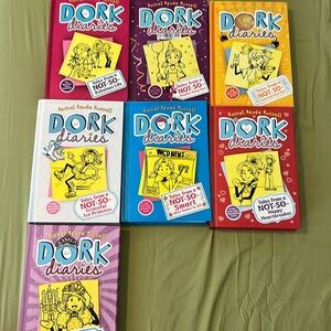 Dork Diaries Book Set 1,2,3,4,5,6 &8